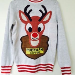 Ugly Christmas sweater by tipsy elves